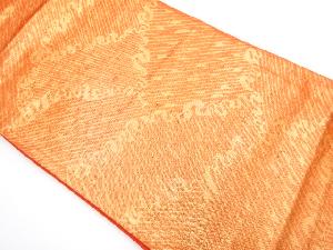 アンティーク　抽象模様織り出し袋帯（材料）（サービス品）
